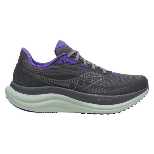 Women's Saucony Triumpg 23 GTX Shadow/Aloe-SOULIER, shoes-33-OFF
