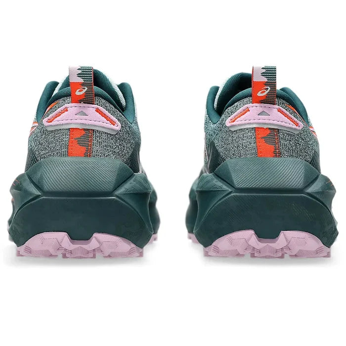 Women's Asics TRABUCO MAX 4 COLD MOSS/NOVA ORANGE-SOULIER, shoes-33-OFF