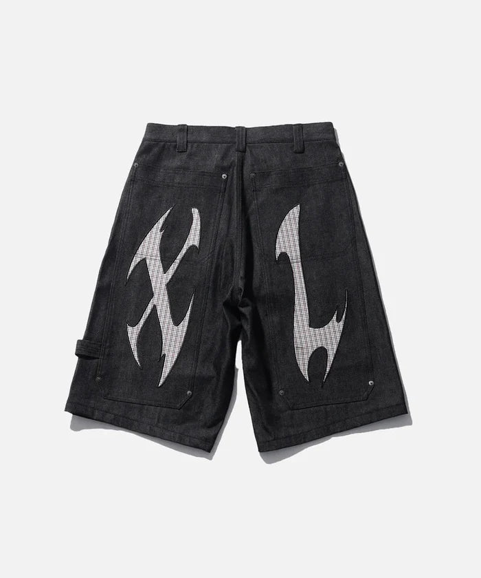 XLarge - Cut Out XL Loose Shorts - Black - Pantalons et Shorts - 201261031007