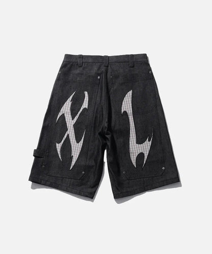 XLarge - Cut Out XL Loose Shorts - Black - Pantalons et Shorts - 201261031007