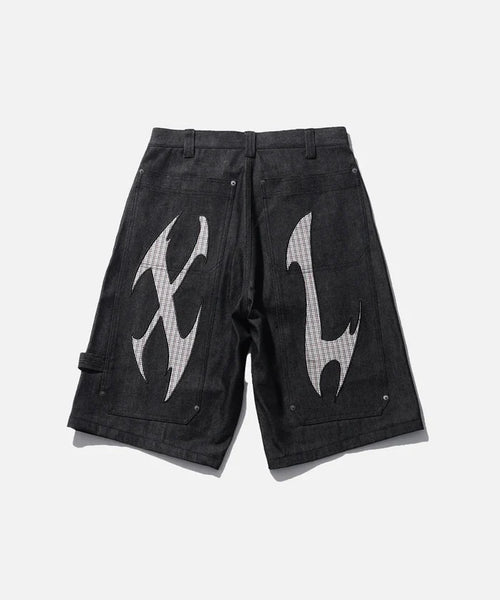 XLarge - Cut Out XL Loose Shorts - Black - Pantalons et Shorts - 201261031007