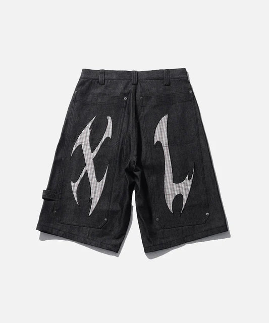 XLarge - Cut Out XL Loose Shorts - Black - Pantalons et Shorts - 201261031007